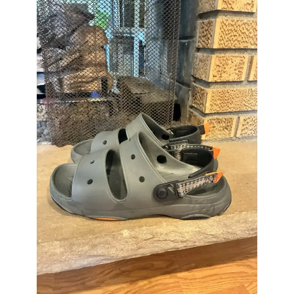 CROCS Classic WATERPROOF All Terrain CLOGS in Slate Gray - MEN’S - Size 10 US